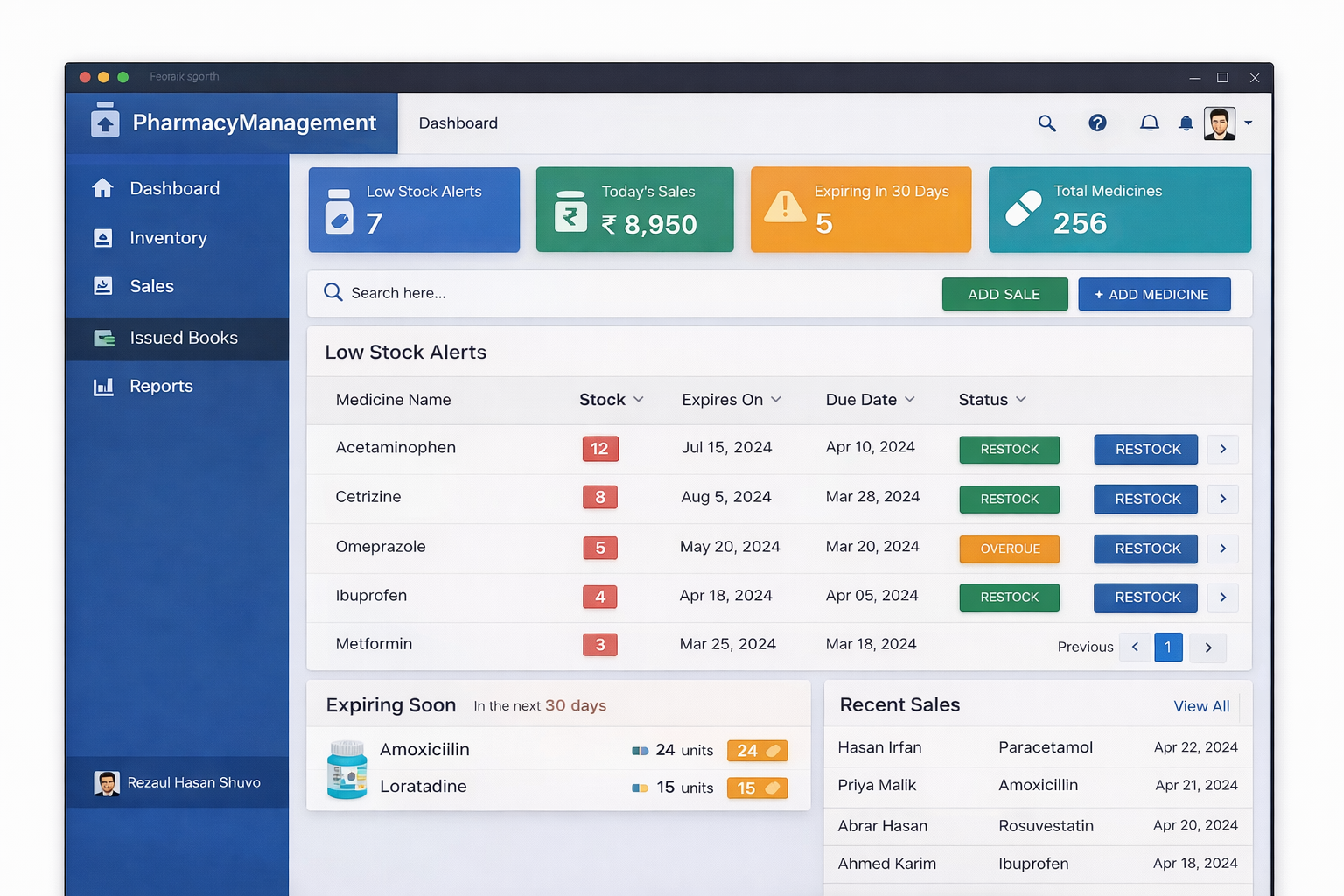 Pharmacy Management System
